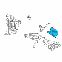 OEM Lexus IS300 Inlet, Air Cleaner Diagram - 17751-46140