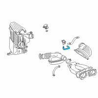 OEM Lexus IS300 Hose, Air, NO.1 Diagram - 17341-46260