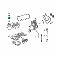 OEM Chrysler Crossfire Tube-Oil Filler Diagram - 5098419AA