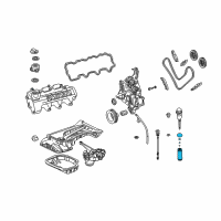 OEM 2004 Chrysler Crossfire Element-Engine Oil Diagram - 5102905AB