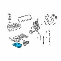 OEM 2006 Chrysler Crossfire Pan-Oil Diagram - 5101189AA