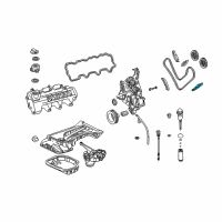 OEM Chrysler Crossfire Guide-Timing Chain Diagram - 5099336AA