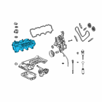 OEM Chrysler Crossfire Cover-Cylinder Head Diagram - 5096479AA