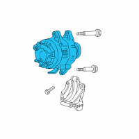 OEM 2006 Jeep Wrangler ALTERNATR-Engine Diagram - 56041864AB