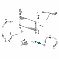 OEM 2013 Honda Fit Clutch Set, Compressor Diagram - 38900-RB7-Z54