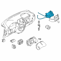 OEM 2015 Nissan Versa Control Assembly Diagram - 27510-9KK1A