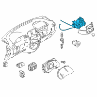 OEM 2018 Nissan Versa Control Assembly Diagram - 27510-9KK1A