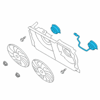 OEM 2018 Toyota 86 Fan Motor Diagram - SU003-01180