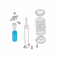 OEM 2016 Ford Fusion Boot Diagram - DG9Z-18089-A