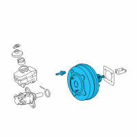 OEM Lexus GS300 Booster Assy, Brake Diagram - 44610-30A20