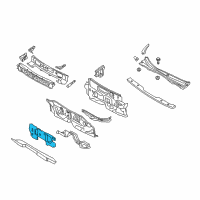 OEM Lincoln MKZ Insulator Diagram - 7E5Z-54017A40-A