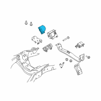 OEM 2010 Ford F-250 Super Duty Front Mount Diagram - 7C3Z-6038-AC