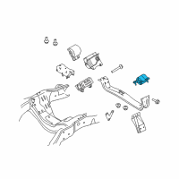 OEM 2008 Ford F-250 Super Duty Front Mount Diagram - 7C3Z-6038-AA