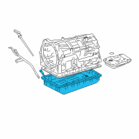 OEM Toyota 4Runner Transmission Pan Diagram - 35106-60150