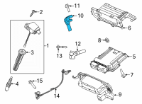 OEM 2021 Ford F-150 Camshaft Sensor Diagram - BL3Z-6B288-C