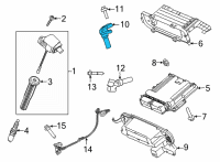 OEM Lincoln Aviator Camshaft Sensor Diagram - BL3Z-6B288-C