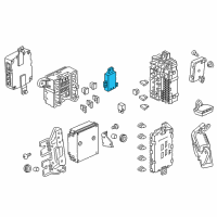 OEM Honda Sensor Unit, Parking Diagram - 39670-TK8-A01