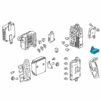 OEM 2017 Honda Odyssey Control Unit Diagram - 39200-TK8-A21