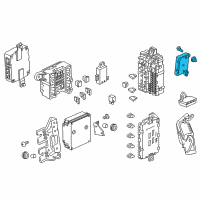 OEM Honda Odyssey HFT Unit (Bluetooth) Diagram - 39770-TK8-A02