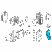 OEM Honda Odyssey Acm Unit Diagram - 38700-TK8-A01