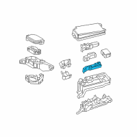 OEM 2019 Toyota Prius AWD-e Relay Box Diagram - 82660-47080