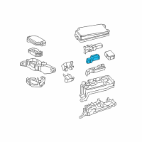 OEM Toyota Corolla Relay Box Diagram - 82660-47090