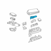 OEM Toyota Corolla Relay Box Diagram - 82660-47070