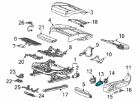 OEM 2021 Cadillac CT4 Seat Switch Diagram - 84751534