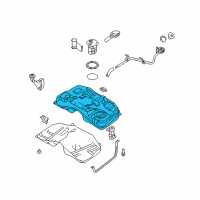 OEM 2009 Ford Fusion Fuel Tank Diagram - AE5Z-9002-CR