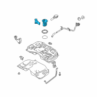 OEM 2011 Lincoln MKZ Fuel Pump Diagram - AE5Z-9H307-J