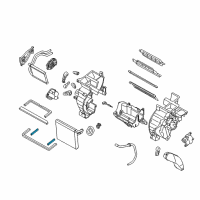 OEM Kia Forte Koup Seal-Duct NO3 Diagram - 972481M000