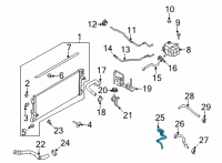 OEM 2022 Ford Bronco TUBE ASY - WATER OUTLET Diagram - MB3Z-8A519-A