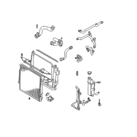 OEM BMW Drain Plug Radiator Diagram - 17-11-7-571-988