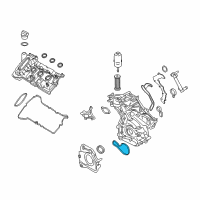 OEM 2016 Ford Edge Lower Shield Gasket Diagram - FT4Z-6020-G