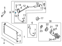 OEM Hyundai Accent Cap-Charge Valve Diagram - 97811-H9150