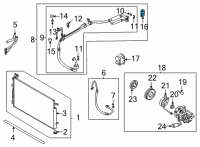 OEM Kia Valve-Expansion Diagram - 97626L1100