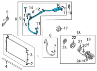 OEM Hyundai Tucson TUBE-SUCTION & LIQUID Diagram - 97777-CW000