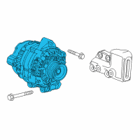 OEM Chevrolet Spark EV Alternator Diagram - 42419578