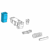 OEM Toyota Seat Heat Switch Diagram - 84751-60150