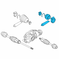 OEM 2019 BMW M6 Gran Coupe Repair Kit Bellows, Exterior Diagram - 31-60-7-606-091