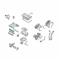 OEM 2008 Hyundai Santa Fe Gasket-Surge Tank Diagram - 29215-3E100