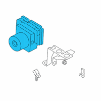 OEM Ford Escape VALVE ASY - MODULATOR Diagram - LX6Z-2B373-J