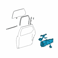 OEM Toyota Sienna Control Assembly Diagram - 69631-08021