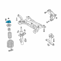 OEM 2017 Ford Focus Strut Mount Diagram - G1FZ-3A197-A