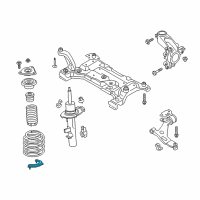 OEM 2017 Ford Focus Lower Insulator Diagram - KV6Z-5414-A