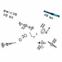 OEM 2022 Jeep Wrangler Shaft-Drive Diagram - 68272544AD