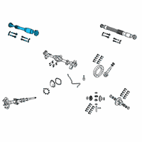 OEM 2022 Jeep Wrangler Shaft-Drive Diagram - 68272536AE