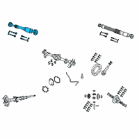 OEM 2019 Jeep Wrangler Shaft-Drive Diagram - 68272536AE