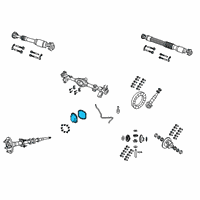 OEM 2021 Jeep Wrangler Cover-Differential Diagram - 68401295AA