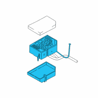 OEM Hyundai Elantra Relay And Fuse Box Kit Diagram - 91840-2DA00